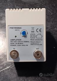 Amplificatore segnale antenna TV