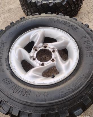 CERCHI IN LEGA 15X7  GALLOPER-PAJERO-L200 ecc..