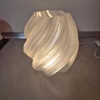 lampada stampa 3d colore trasparente 