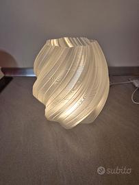 lampada stampa 3d colore trasparente 