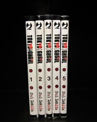 Manga Tokyo ghoul 1-5📚💞