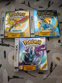 Pokemon 3ds Oro Argento Cristallo