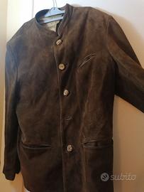 GIACCA TIROLESE SCAMOSCIATA VERDE – Originale