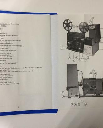 GRUNDIG EFA PORST PROIETTORE PELLICOLA RIVERSARE