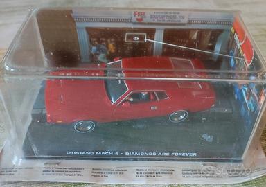 Modellino auto 007 Mustang Mach 1  Cascata diamant