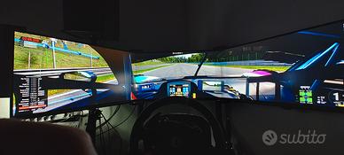 Triplo monitor Asus  27 e supporto oplite