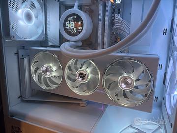 Rx 7800XT Powercolor Hellhound bianca 16gb  + kit