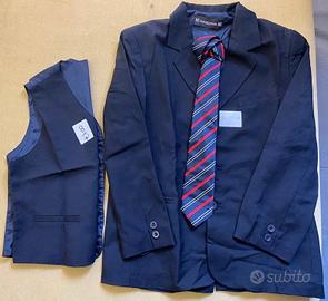 Giacca e gilet comunione 9-10 anni