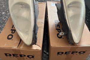 Coppia fari anteriori grande punto