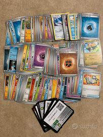 Lotto carte comuni pokemon