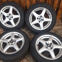 Gomme invernali con dischi in lega x Suzuki Swift