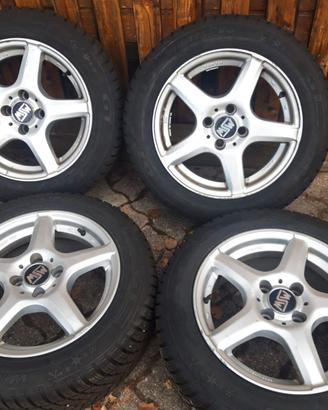 Gomme invernali con dischi in lega x Suzuki Swift