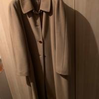 Cappotto donna in pura lana color cammello