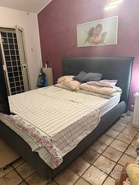 letto matrimoniale contenitore