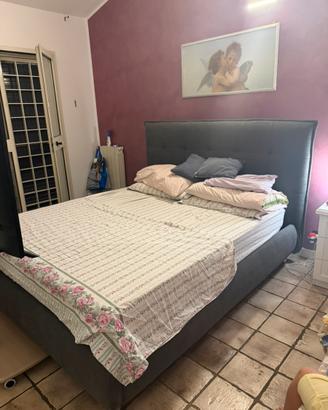 letto matrimoniale contenitore