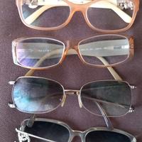 Lotto 5 occhiali da vista firmati