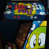 Kit bartop arcade con grafiche