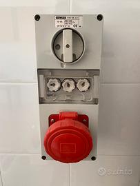 2 Gewiss Prese interbloccate senza fondo