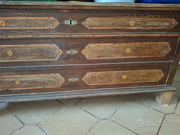 Cassapanca in legno