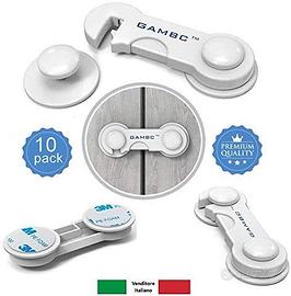 10 Pz Blocca Cassetti per bambini