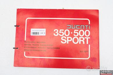 Catalogo ricambi Ducati 350 500 sport 1977