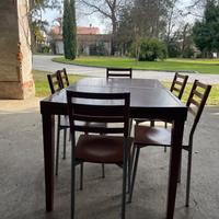 Tavolo da cucina Snaidero con 6 sedie