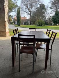 Tavolo da cucina Snaidero con 6 sedie