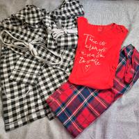 PIGIAMA DONNA + 2 VESTAGLIE COTONE