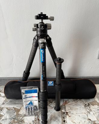 Treppiede Leofoto Ranger LS-325C Carbon + LH-40