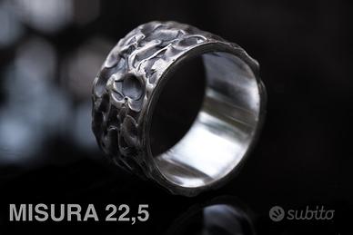 Anello fascia in argento 925