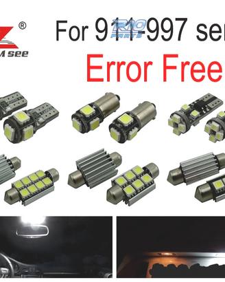 KIT 20 LAMPADE LED INTERNE PER PORSCHE 911 997 CAR