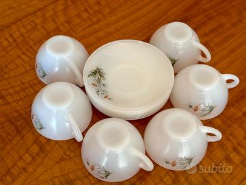 Set tazze caffè con piattini - Arcopal France