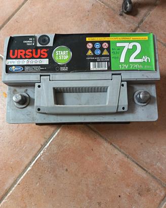 Batteria start and stop da 72Ah Ursus
