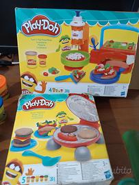 Set PLAY-DOH Burger barbecue e Top pizza