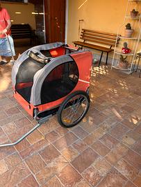 Carellino cane o bambino per bici