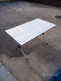 tavolo alluminio pieghevole 