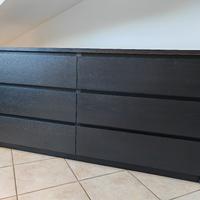 Cassettiera Malm ikea con 6 cassetti