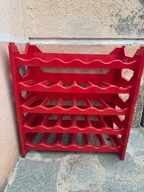 Portabottiglie in plastica