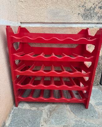 Portabottiglie in plastica