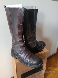STIVALI in Pelle marrone 36 OXS