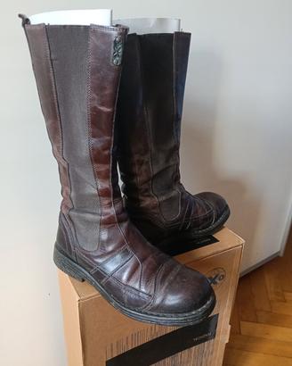 STIVALI in Pelle marrone 36 OXS