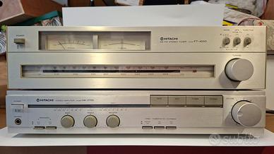 Splendido Set Hi-Fi Vintage Hitachi