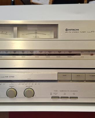 Splendido Set Hi-Fi Vintage Hitachi