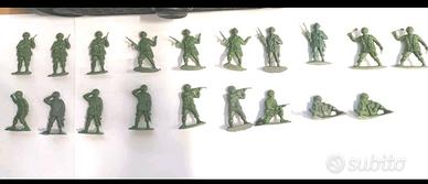 Lotto 19 Soldatini Cloni Airfix Para USA 1/32