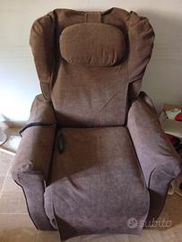 Poltrona elettrica reclinabile