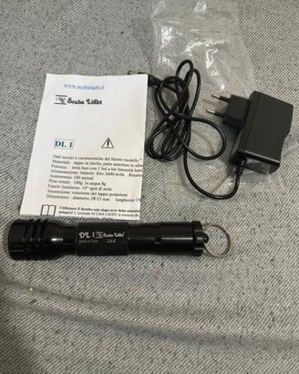 Torcia sub proffesionale -scuba Light DL 1