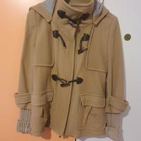 Giacca Pinko cammello con cappuccio 