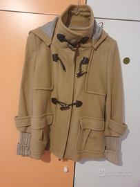 Giacca Pinko cammello con cappuccio 