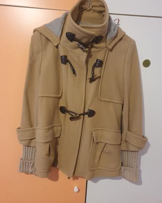 Giacca Pinko cammello con cappuccio 