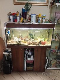 acquario 180 litri.vasca e mobile